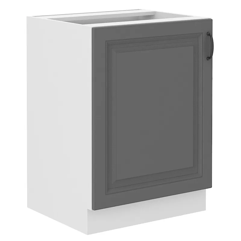 Neue Kollektion Tilos 60 D 1F BB Küchenhochschrank mit Regal dampf-, hitze- und auslaufsicherer Schrank