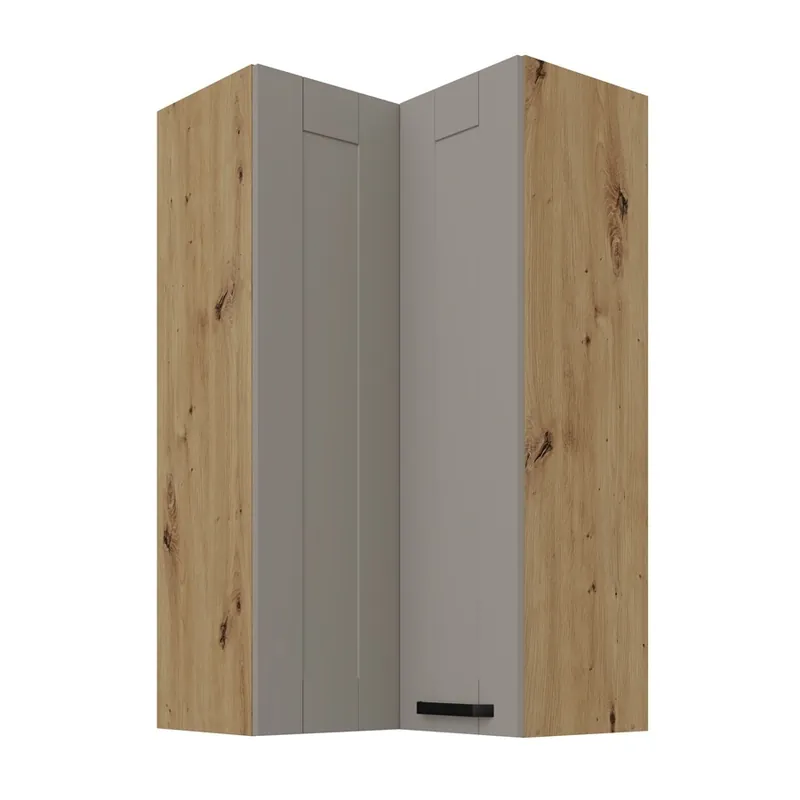 Linosa 60x60 GN-108 2F Eck-Küchenoberschrank dampf-, hitze- und auslaufsicherer Schrank Direkt Vom Hersteller