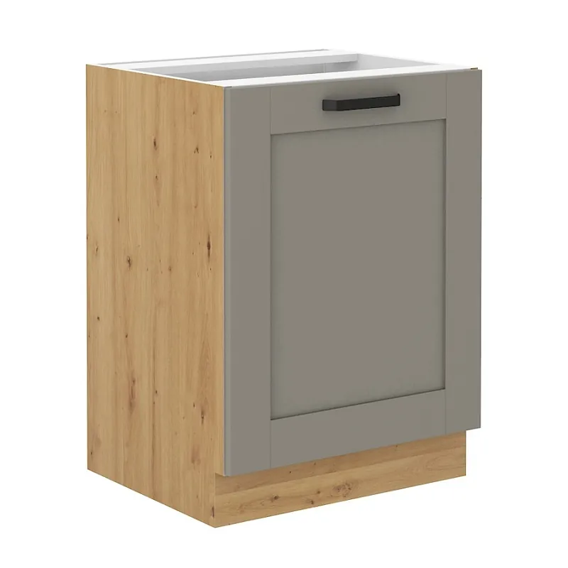 Linosa 60 D 1F BB Küchenhochschrank mit Regal Dampf-, hitze- und spritzwassergeschützter Schrank Top-Angebot