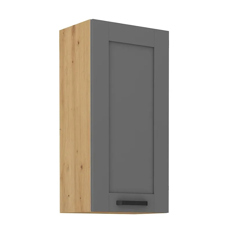 Küchenhängeschrank Asti 45 G-90 1F dampf-, temperatur- und spritzwasserbeständiger Schrank Knallerangebot