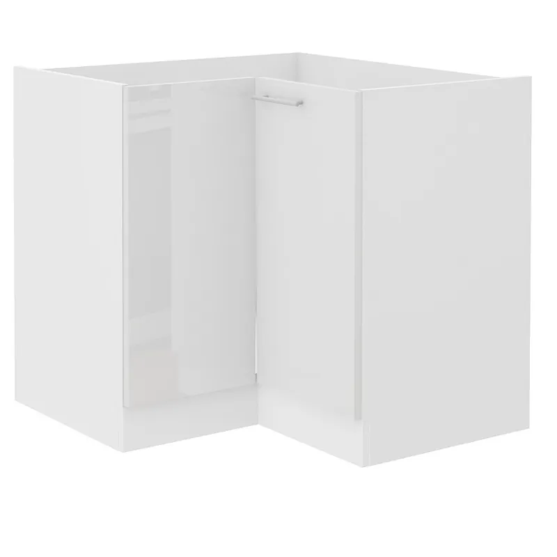 Beliebt Lumia 90x90 DN 2F BB Eck-Küchenschrank beständig gegen Wasserdampf, hohe Temperaturen und Verschüttungen