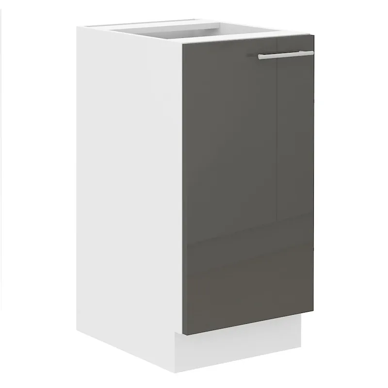 Nur Für Kurze Zeit Milo 40 D 1F BB Küchenhochschrank mit Regal, dampf-, spritz- und hitzebeständig
