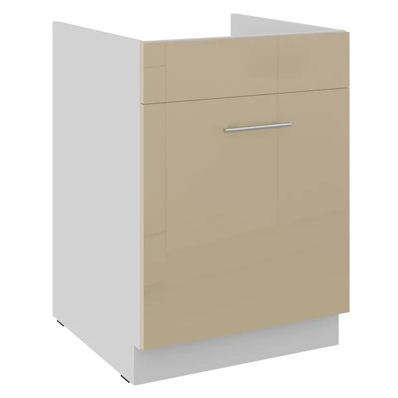 Aktuell Spülenschrank mit Schublade Nalo 60 ZL 1S BB dampf-, spritz- und hitzebeständiger Schrank