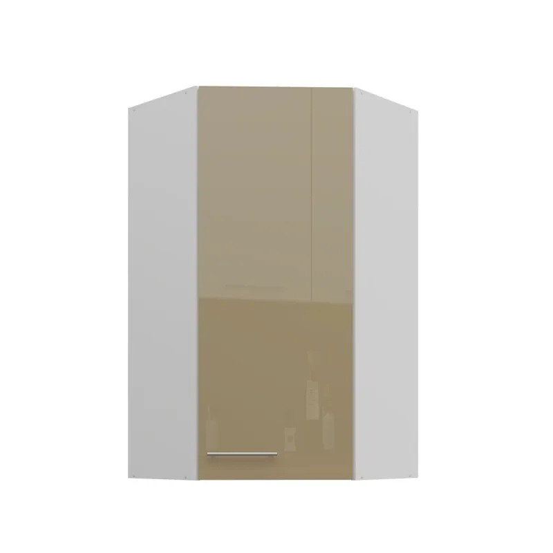 Nalo 60x60 Eck-Küchenhängeschrank GN-108 1F dampf-, hitze- und auslaufsicherer Schrank Schneller Versand
