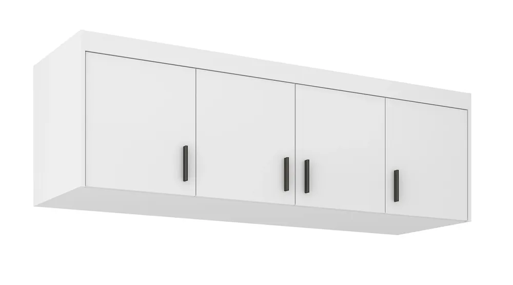 Top-Seller Kleiderschrank Erweiterung Rene 176 cm weiß funktionalen Schrank wird Stauraum für Kleidung Schuhe und Accessoires zu erhöhen