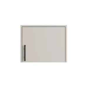 Versand Am Gleichen Tag Kleiderschrank Erweiterung Caspe 50 cm beige modernes Design ABS-Finish und Aluminium-Griffe