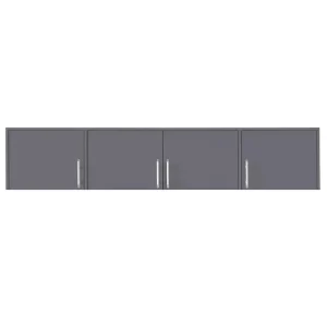 Kleiderschrank Erweiterung Caspe 200 cm anthrazit modernes Design ABS-Finish und Aluminium-Griffe Top-Seller