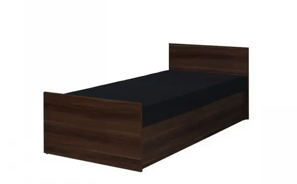 Penelope Bett 80x200 cm mit Bettzeugbehälter Kastanie Wenge Funktionsmöbel für Kinderzimmer oder Jugendzimmer Garantierte Lieferung