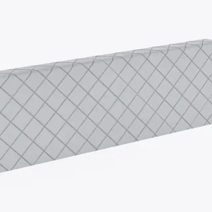 Gepolstertes Kopfteil Abdeckung für Bett Rico weiß funktionale und komfortable Ergänzung zu Bett gesteppt Kopfteil Meistverkauft