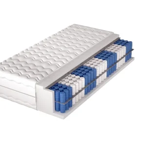 Taschenmatratze Superking Standard 80x200 cm 7 Härtezonen hypoallergen jede Feder ist in einer eigenen Stofftasche untergebracht Knallerangebot