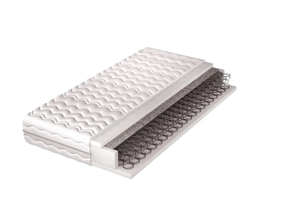 Pronto 80x200 cm doppelseitige hypoallergene Federkernmatratze mit hochwertigen Bonellfedern Sofort Bestellen