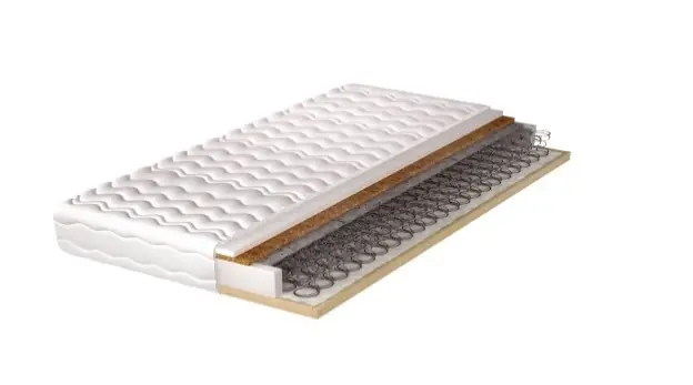 Must-Have Hella Plus 80x200 cm Rahmenfederkernmatratze mit Kokosmatte flexible, hochwertige Bonellfedern