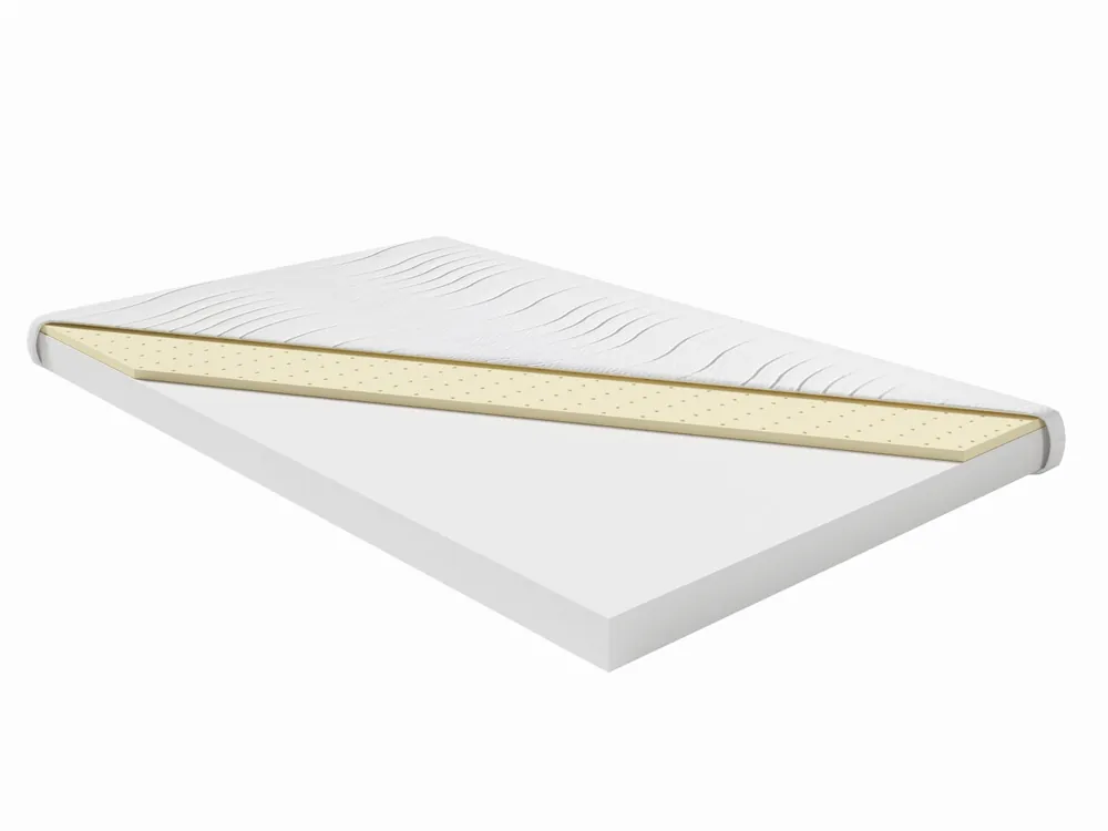 Super-Preis Schaumstoffmatratze Baby Latex 8 80x160 cm doppelseitig hypoallergen hat geringe Anfälligkeit für Verformung Kissen Bewegung
