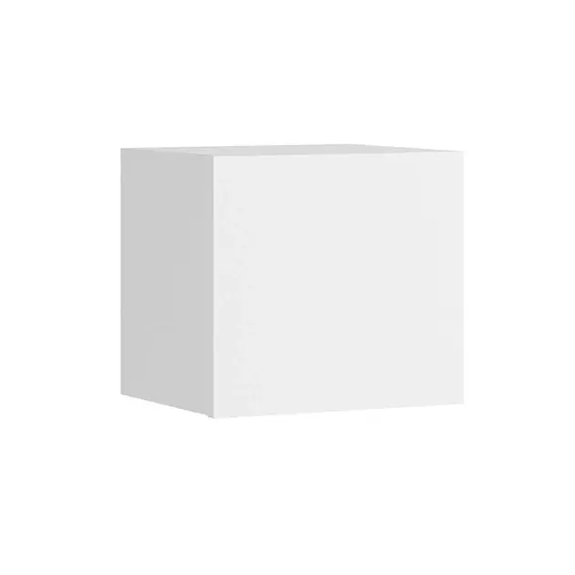Preis Gesenkt Hängeschrank Apulia 34 cm weiß glänzend minimalistisches Design stilvoller Schrank für das Wohnzimmer einfaches Design, das zu jeder Einrichtung passt