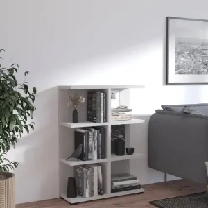 Versand Am Gleichen Tag Bücherregal Even 84 cm hellgrau ideales Bücherregal für Büro Arbeitszimmer oder Jugendzimmer hochwertige Verarbeitung