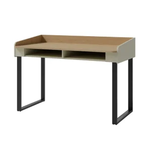 Sofort Bestellen Schreibtisch Olivio 125 cm Eukalyptus / Baltische Eiche dune stilvoll und funktionell für Jugendzimmer oder Büro