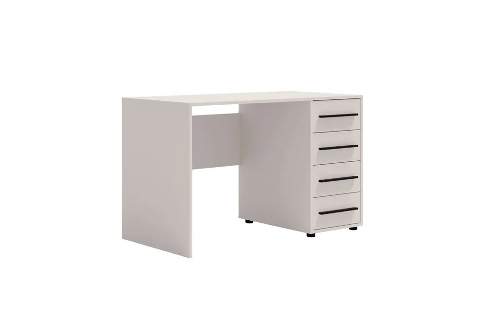 Rabatt Schreibtisch Maxione 120 cm beige moderner Schreibtisch mit Schubladen universelles Design ideal für ein Jugendzimmer oder Büro