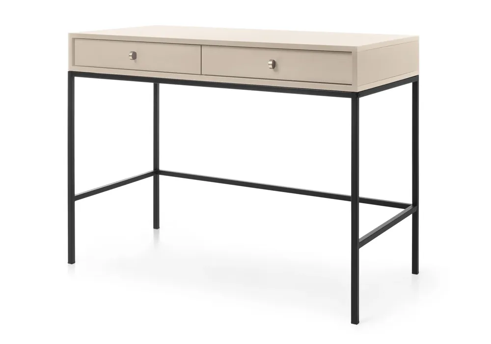 Billig Konsole Mono Beige Mit Schubladen stilvolles und funktionales Möbelstück für den Flur das Wohnzimmer oder das Büro