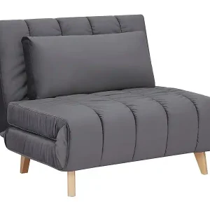 Preisreduziert Liegesessel Billy grau Schlichtes und modernes Design, das sich in jede Einrichtung einfügt Beine aus Buche
