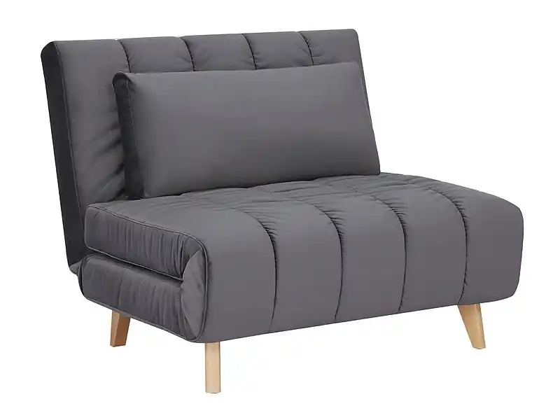 Preisreduziert Liegesessel Billy grau Schlichtes und modernes Design, das sich in jede Einrichtung einfügt Beine aus Buche