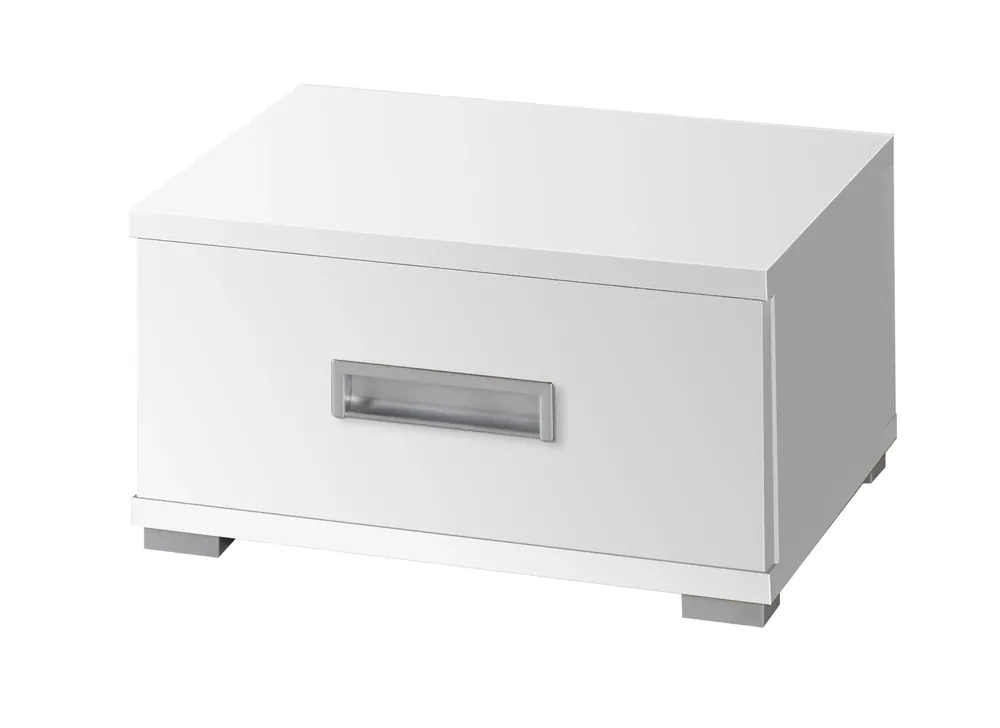 Bestseller Nachttisch mit Schublade Penelopa weiß funktionelles Möbelstück für ein Schlafzimmer oder ein Jugendzimmer