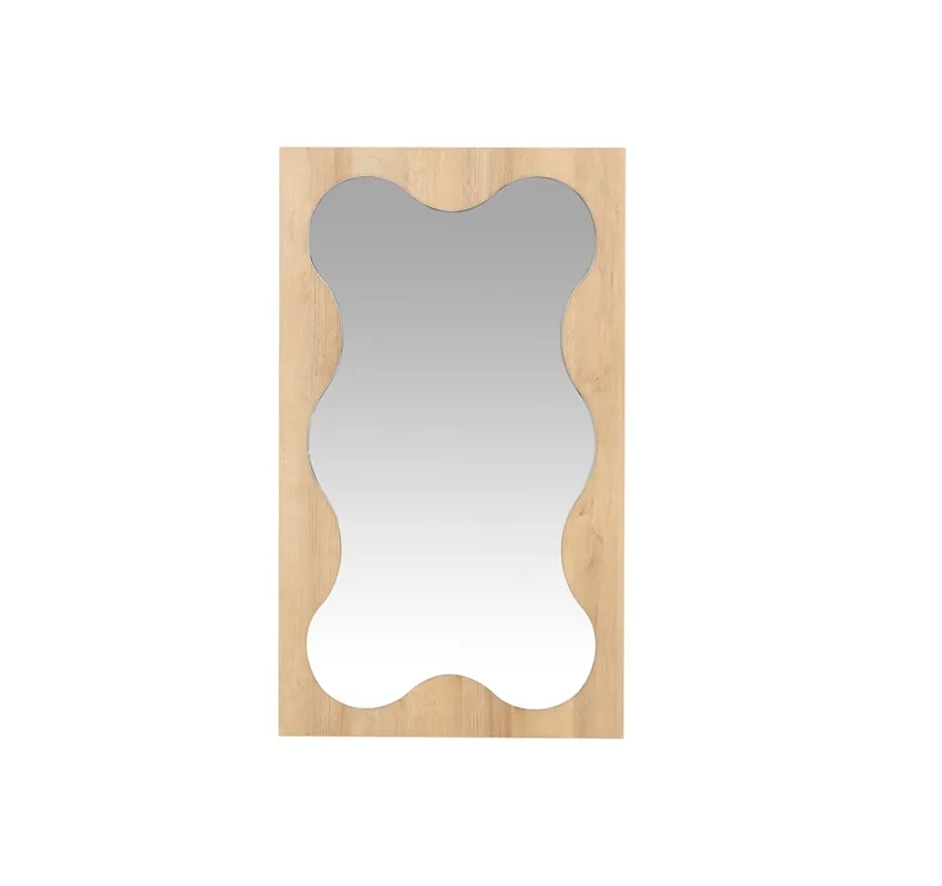 Neuheit Spiegel Noma 60x102 cm Eiche riviera moderne und funktionale Spiegel dekorative Ergänzung zu Flur oder Ankleidezimmer rechteckigen Spiegel