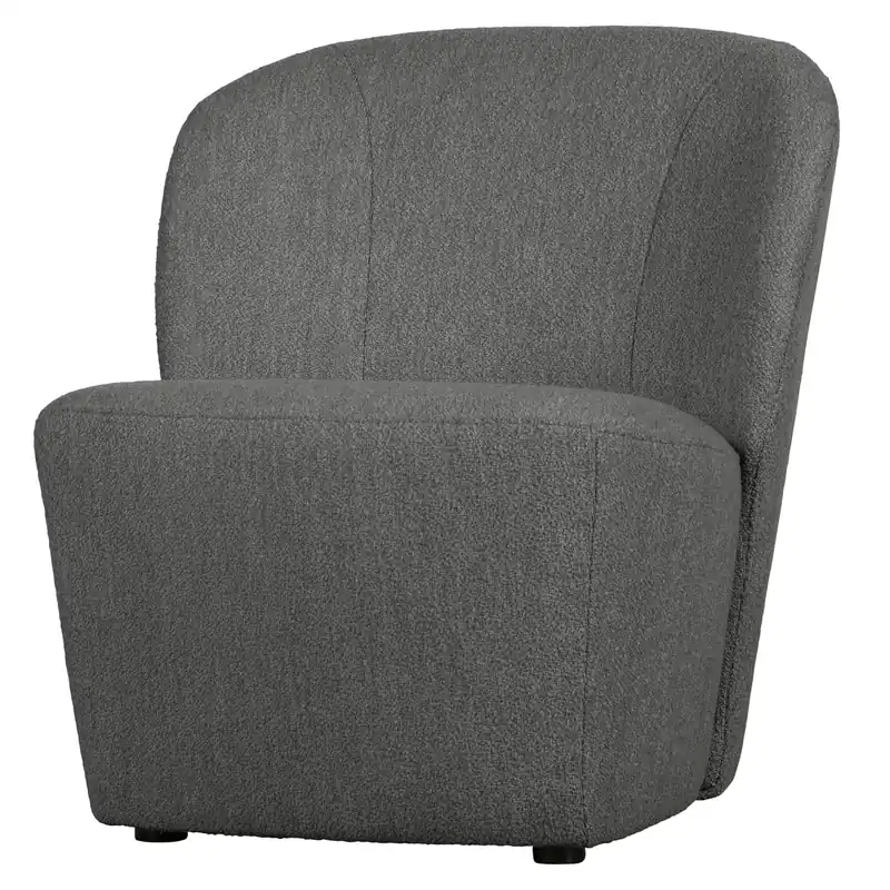 Neue Kollektion vtwonen Loveseat Sessel Lofty Bouclé grau Loungesessel