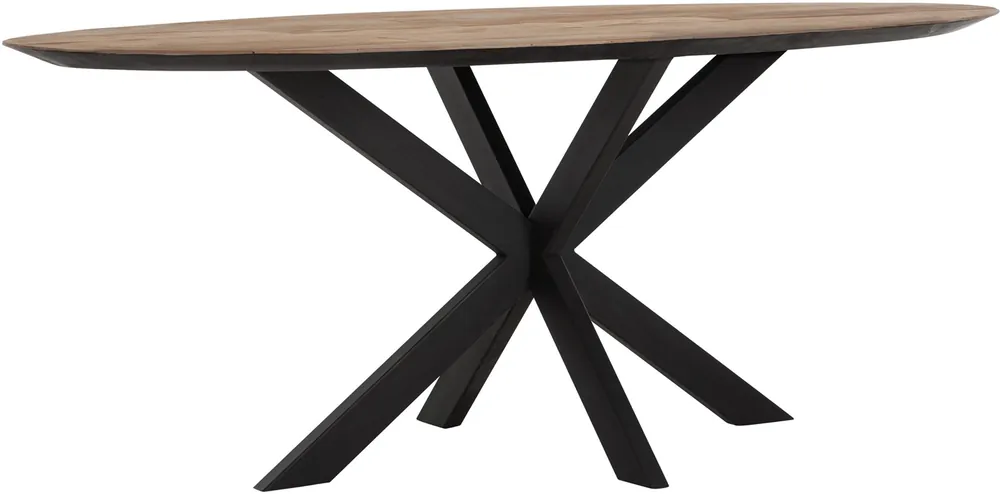 Neu Im Sortiment Esstisch Shape oval 240 x 110 cm recyceltea Teakholz