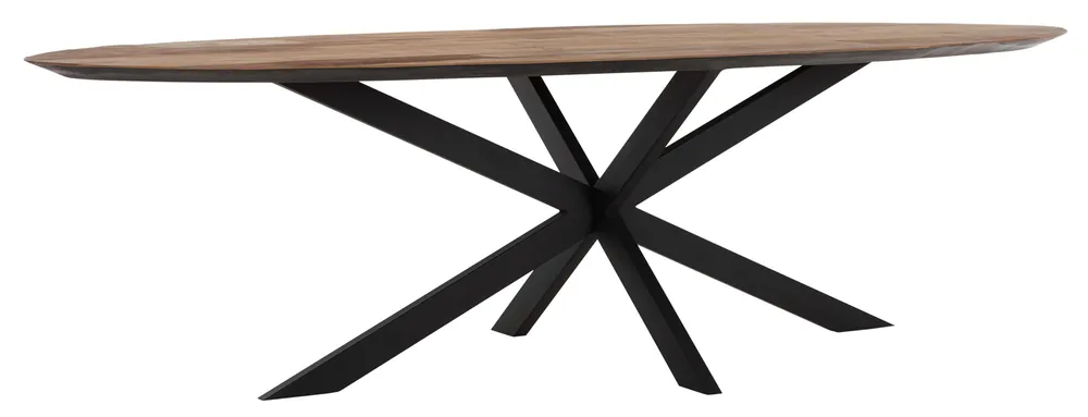 DTP Home Esstisch Shape oval 280 x 120 cm Teakholz Zertifiziert