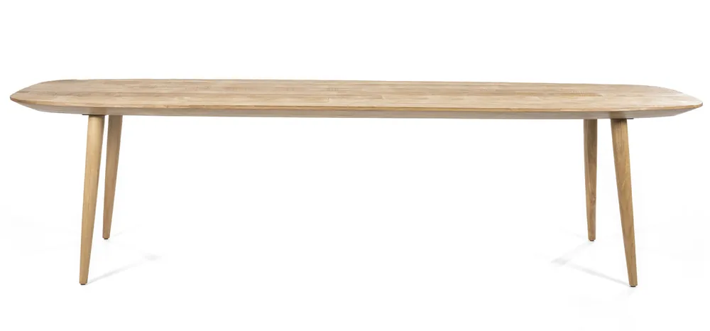 Sonderangebot Esstisch TALASSUM 300 x 100 cm recyceltes Teakholz