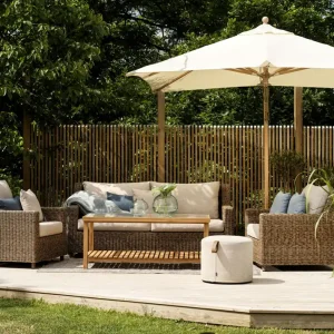 Top-Seller Exclusive Garten Loungegruppe Sandkorn Polyrattan