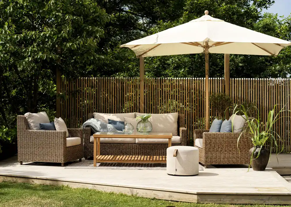Top-Seller Exclusive Garten Loungegruppe Sandkorn Polyrattan
