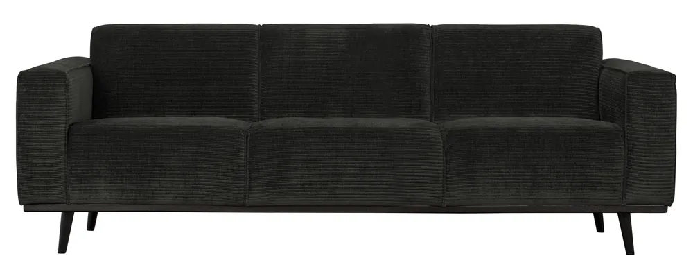 3 Sitzer Sofa Statement Rib Cord graphite Couch Beliebt