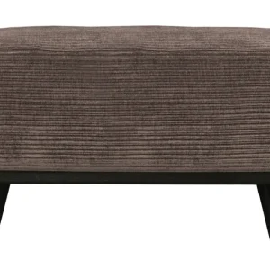 Markenprodukt Hocker Statement Rib Cord taupe Fußhocker Pouf