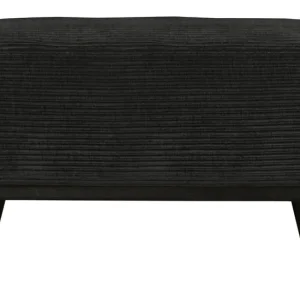 Schneller Versand Hocker Statement Rib Cord graphite Fußhocker Pouf