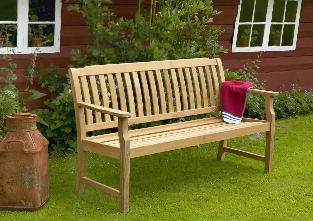 3 Sitzer Gartenbank Nelson first class Teak Bank Holzbank Teakbank Preisreduziert
