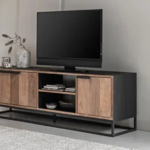 Finale Aktion TV Möbel Lowboard Cosmo 165 cm recyceltes Teakholz