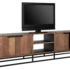 Bestpreis DTP Home TV Möbel Cosmo No.2 large Teakholz Metall