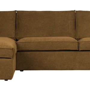 Beliebt Woood Ecksofa Freddie bronze Chaiselongue links