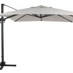Sonnenschirm Ampelschirm Linz Ø 300 cm anthrazit beige Ausverkauf