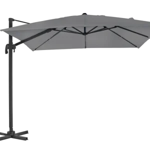 Sonnenschirm Ampelschirm Linz Ø 300 cm anthrazit grau Preiswert