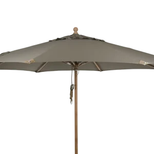 Holz Sonnenschirm Parma Ø 350 cm taupe Abverkauf