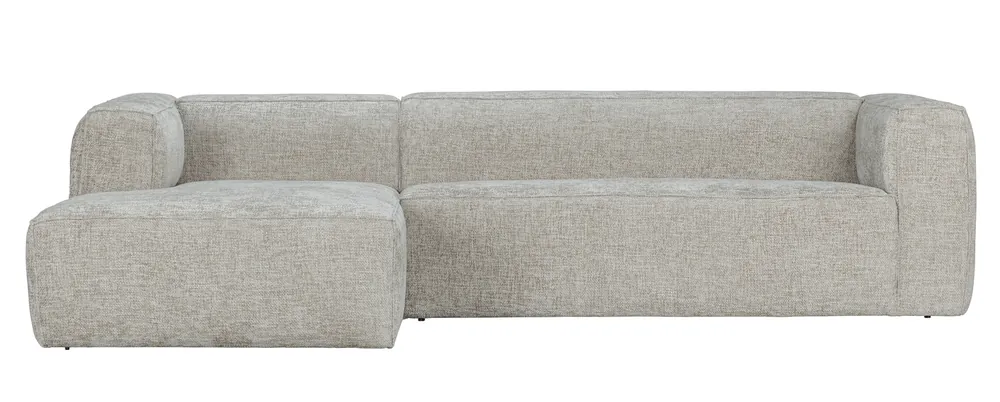Sonderangebot Ecksofa BEAN Melange natural Longchair links