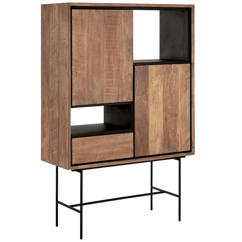 DTP Home Highboard Schrank Metropole H 150 cm Teakholz Sofort Bestellen
