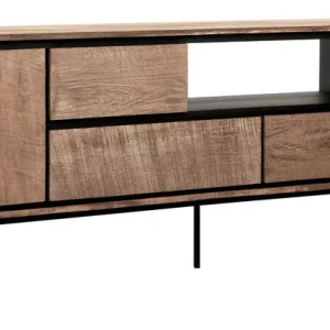 Solange Der Vorrat Reicht TV Möbel Lowboard Metropole 195 cm recyceltes Teakholz