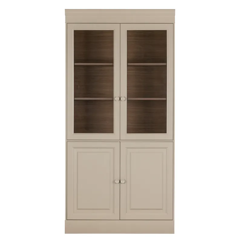Neu Vitrine Chow B 105 cm Kiefer dakargrau