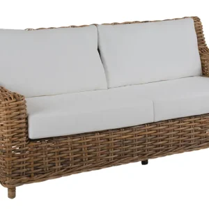 2,5 Sitzer Lounge Gartenbank Sofa Rossvik Polyrattan incl. Polsterung Direkt Vom Hersteller