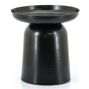 Finale Aktion Beistelltisch Bodie Ø 45 cm Metall schwarz Couchtisch