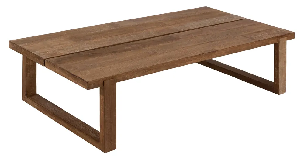 Classic Couchtisch Icon 130 x 70 cm recyceltes Teakholz Sichere Zahlung