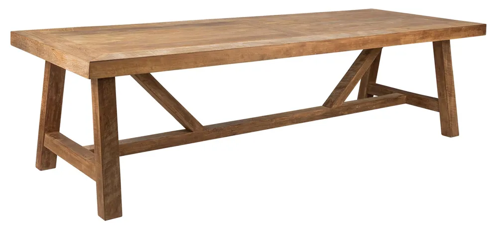 Saisonangebot Esstisch Monastery 280 x 100 cm recyceltes Teakholz